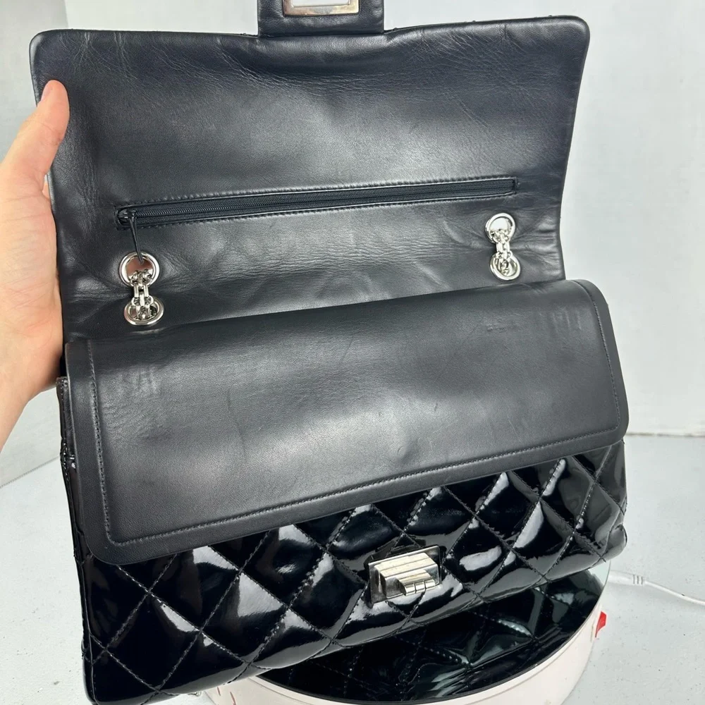 Chanel Reissue 2.55 Jumbo Double Flap Bag - Picture 8 of 16